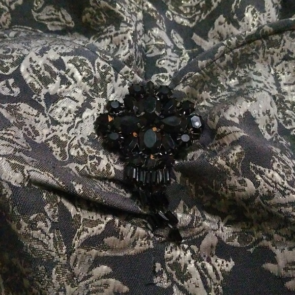 NWOT Lane Bryant Gold/Black Sweetheart Boustier - Picture 4 of 6